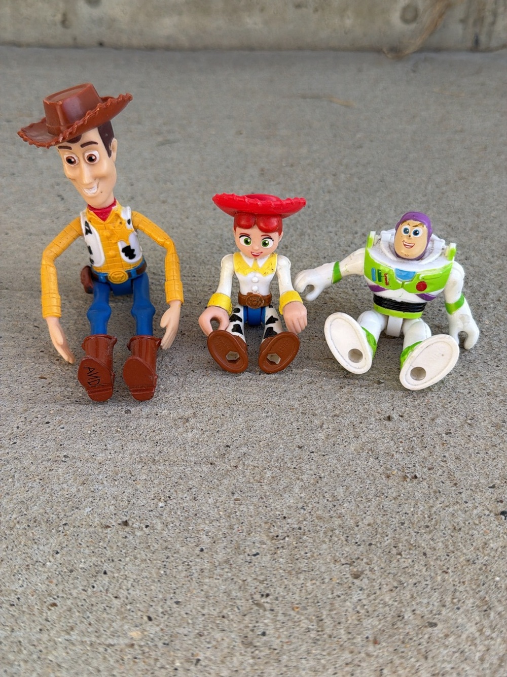 Toy Story Action Figure Set - Woody, Jessie & Buzz Lightyear Disney Fisher-Price